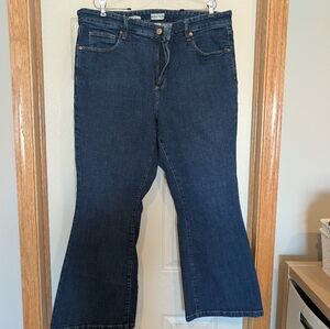 Ava & Viv Dark Blue Flare Jeans
